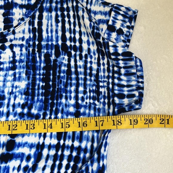 Jones New York Short Sleeve Dress Size Large - Picture 6 of 8